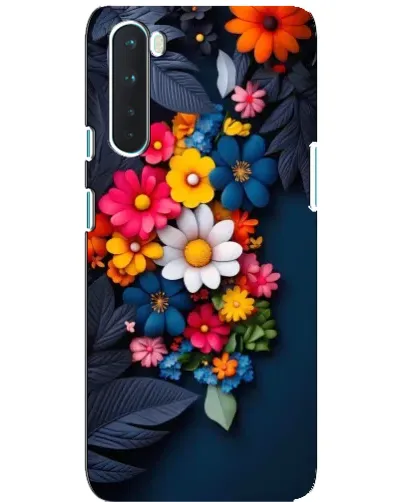 Чехол для OnePlus Nord с картинкой «Цветочная феерия»