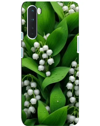 Чехол для OnePlus Nord с картинкой «Ландыши в зелени»