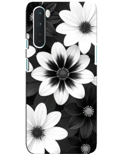 Чехол для OnePlus Nord с картинкой «Монохромные астры» Чехол для OnePlus Nord с картинкой «Монохромные астры»