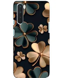 Чехол для OnePlus Nord с картинкой «Клевер в золоте» Чехол для OnePlus Nord с картинкой «Клевер в золоте»