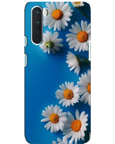 Чехол для OnePlus Nord с картинкой «Белоснежные маргаритки»