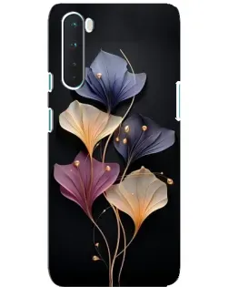 Чехол для OnePlus Nord с картинкой «Лиловые цветы грации» Чехол для OnePlus Nord с картинкой «Лиловые цветы грации»
