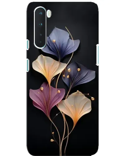 Чехол для OnePlus Nord с картинкой «Лиловые цветы грации»