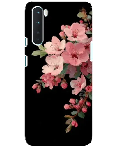 Чехол для OnePlus Nord с картинкой «Розовая ветка сакуры»
