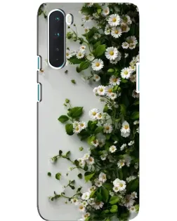 Чехол для OnePlus Nord с картинкой «Ветка мелких белых цветов» Чехол для OnePlus Nord с картинкой «Ветка мелких белых цветов»