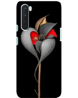 Чехол для OnePlus Nord с картинкой «Серебряный фантазийный цветок» Чехол для OnePlus Nord с картинкой «Серебряный фантазийный цветок»