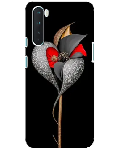 Чехол для OnePlus Nord с картинкой «Серебряный фантазийный цветок» Чехол для OnePlus Nord с картинкой «Серебряный фантазийный цветок»