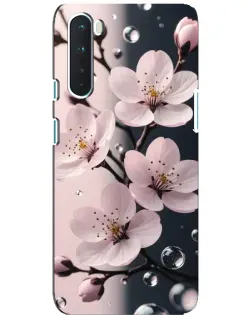 Чехол для OnePlus Nord с картинкой «Нежная сакура и капли» Чехол для OnePlus Nord с картинкой «Нежная сакура и капли»