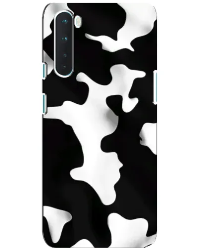 Чехол для OnePlus Nord с картинкой «Черно-белое пятно»