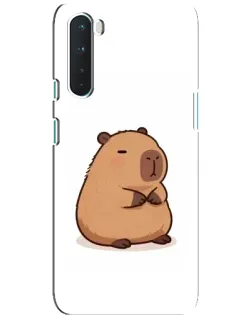 Чехол для OnePlus Nord с картинкой «Толстенькая капибара»