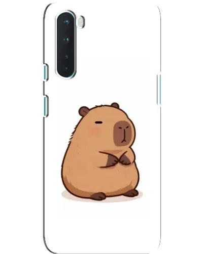 Чехол для OnePlus Nord с картинкой «Толстенькая капибара»