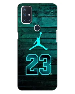 Чехол для OnePlus Nord 10 5G с картинкой «Jordan Cyan 23» Чехол для OnePlus Nord 10 5G с картинкой «Jordan Cyan 23»