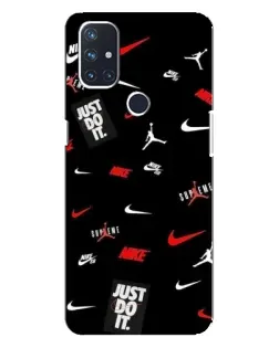 Чехол для OnePlus Nord 10 5G с картинкой «Nike Mix Pattern» Чехол для OnePlus Nord 10 5G с картинкой «Nike Mix Pattern»