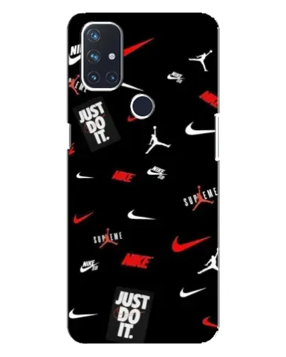 Чехол для OnePlus Nord 10 5G с картинкой «Nike Mix Pattern» Чехол для OnePlus Nord 10 5G с картинкой «Nike Mix Pattern»
