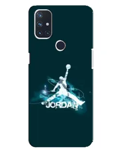 Чехол для OnePlus Nord 10 5G с картинкой «Jordan Blue Fire» Чехол для OnePlus Nord 10 5G с картинкой «Jordan Blue Fire»