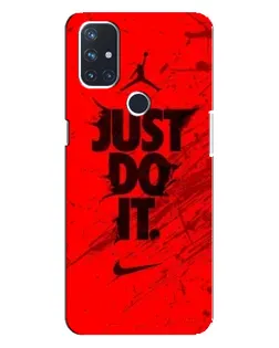 Чехол для OnePlus Nord 10 5G с картинкой «Nike Just Do It» Чехол для OnePlus Nord 10 5G с картинкой «Nike Just Do It»