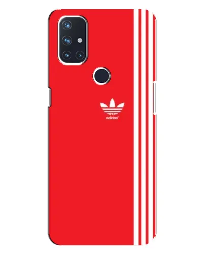Чехол для OnePlus Nord 10 5G с картинкой «Красный минимализм Adidas» Чехол для OnePlus Nord 10 5G с картинкой «Красный минимализм Adidas»
