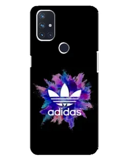 Чехол для OnePlus Nord 10 5G с картинкой «Взрыв красок Adidas»