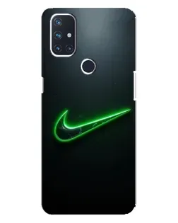 Чехол для OnePlus Nord 10 5G с картинкой «Неоновый контур Nike» Чехол для OnePlus Nord 10 5G с картинкой «Неоновый контур Nike»