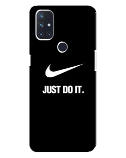 Чехол для OnePlus Nord 10 5G с картинкой «Классический принт Nike»