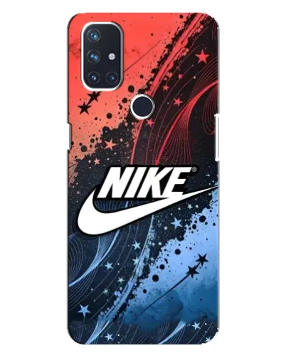 Чехол для OnePlus Nord 10 5G с картинкой «Градиентный принт Найк»