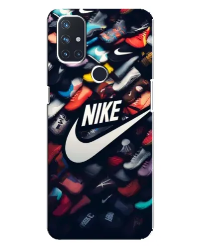 Чехол для OnePlus Nord 10 5G с картинкой «Коллекция кроссовок Nike»