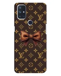 Чехол для OnePlus Nord 10 5G с картинкой «LV с бантом»