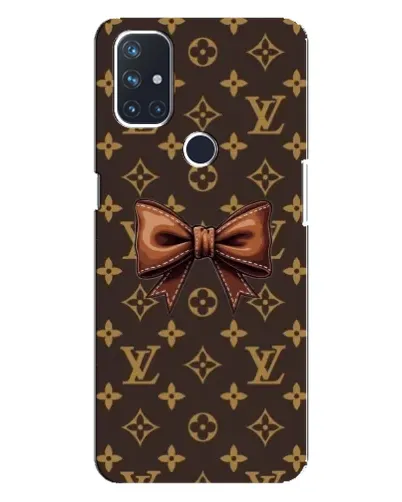 Чехол для OnePlus Nord 10 5G с картинкой «LV с бантом» Чехол для OnePlus Nord 10 5G с картинкой «LV с бантом»