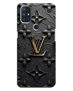 Чехол для OnePlus Nord 10 5G с картинкой «Кожаная текстура LV»