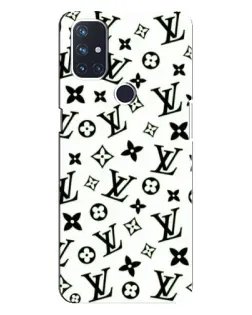 Чехол для OnePlus Nord 10 5G с картинкой «Монохромный хаос LV»