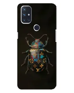 Чехол для OnePlus Nord 10 5G с картинкой «LV — мраморный принт»
