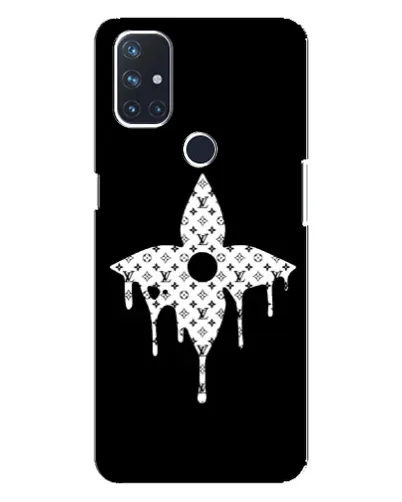 Чехол для OnePlus Nord 10 5G с картинкой «Цветочная монограмма» Чехол для OnePlus Nord 10 5G с картинкой «Цветочная монограмма»