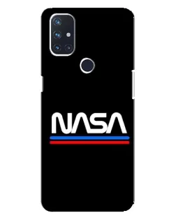 Чехол для OnePlus Nord 10 5G с картинкой «NASA — классика Red Blue» Чехол для OnePlus Nord 10 5G с картинкой «NASA — классика Red Blue»
