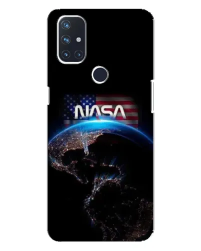 Чехол для OnePlus Nord 10 5G с картинкой «Земля из космоса NASA»