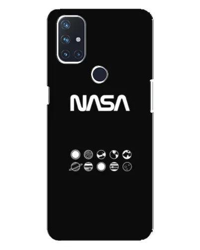 Чехол для OnePlus Nord 10 5G с картинкой «NASA — технический принт»