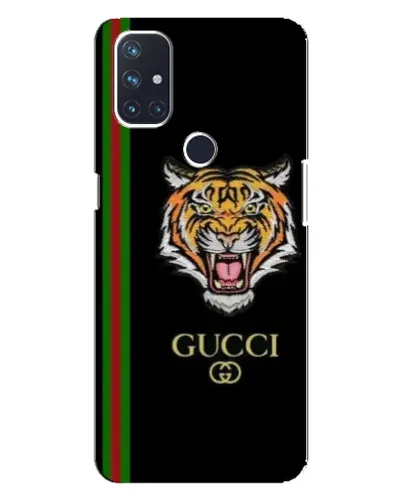 Чехол для OnePlus Nord 10 5G с картинкой «Тигр Gucci»