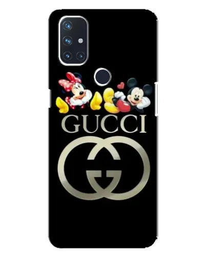 Чехол для OnePlus Nord 10 5G с картинкой «Gucci — герои Disney»