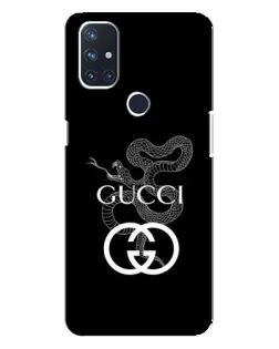 Чехол для OnePlus Nord 10 5G с картинкой «Gucci — серебряная змея» Чехол для OnePlus Nord 10 5G с картинкой «Gucci — серебряная змея»