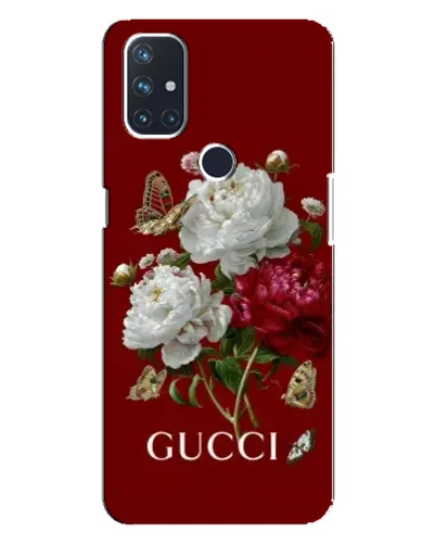 Чехол для OnePlus Nord 10 5G с картинкой «Gucci —  сад»