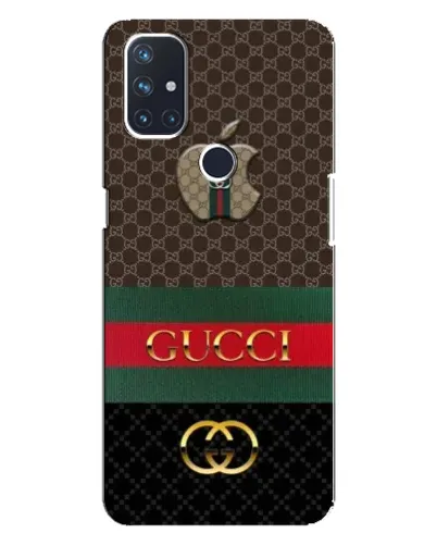 Чехол для OnePlus Nord 10 5G с картинкой «Gucci — брендированный десерт»