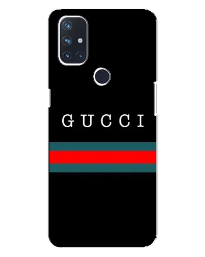 Чехол для OnePlus Nord 10 5G с картинкой «Gucci — красный пояс»