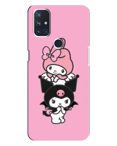 Чехол для OnePlus Nord 10 5G с картинкой «My Melody и Kuromi»