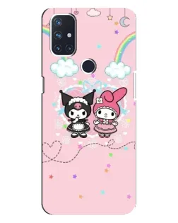 Чехол для OnePlus Nord 10 5G с картинкой «My Melody и Kuromi»