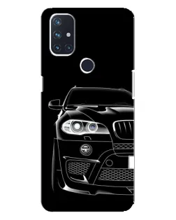Чехол для OnePlus Nord 10 5G с картинкой «Темный силуэт BMW»