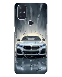Чехол для OnePlus Nord 10 5G с картинкой «BMW в свете фар»