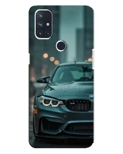 Чехол для OnePlus Nord 10 5G с картинкой «BMW в огнях города»
