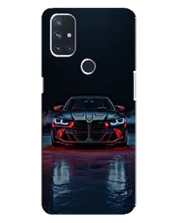 Чехол для OnePlus Nord 10 5G с картинкой «BMW на мокрой дороге»