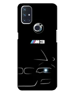 Чехол для OnePlus Nord 10 5G с картинкой «Минималистичный принт BMW M3»