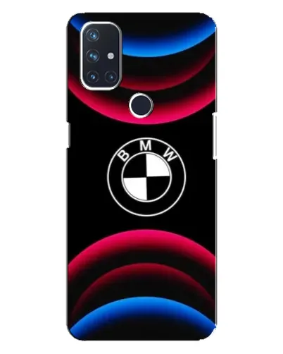 Чехол для OnePlus Nord 10 5G с картинкой «Логотип BMW и неоновые дуги» Чехол для OnePlus Nord 10 5G с картинкой «Логотип BMW и неоновые дуги»