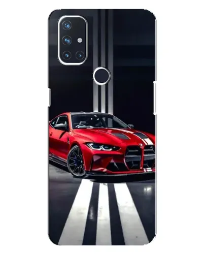 Чехол для OnePlus Nord 10 5G с картинкой «Красная BMW на дороге» Чехол для OnePlus Nord 10 5G с картинкой «Красная BMW на дороге»